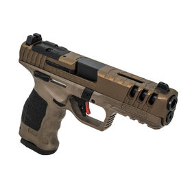 SAR USA SAR9 GEN3 Full Size Optic Ready 9mm Pistol with thumb safety.